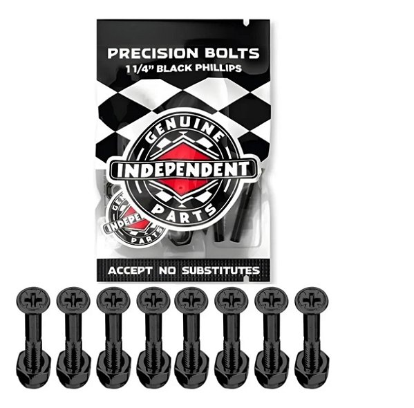 PARAFUSOS DE BASE INDEPENDENT BLACK PHILLIPS PRECISION BOLTS 1 e 1/4'