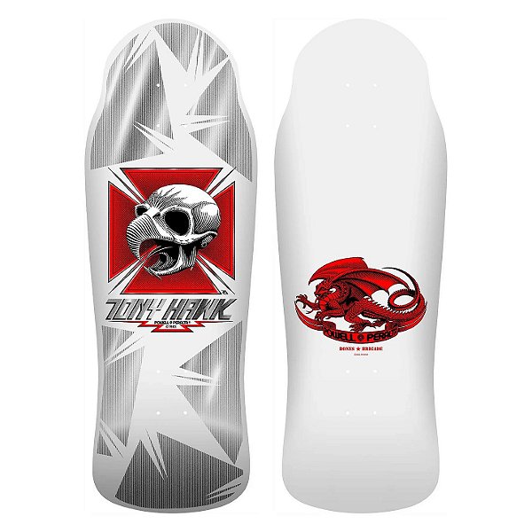 SHAPE POWELL PERALTA BONES BRIGADE TONY HAWK 16TH SERIES WHITE