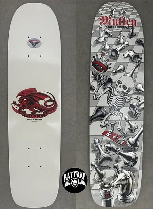 SHAPE POWELL PERALTA BONES BRIGADE RODNEY MULLEN 17TH SERIES WHITE