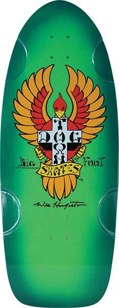SHAPE DOG TOWN BIG FOOT OG VERDE REISSUE 11,7"
