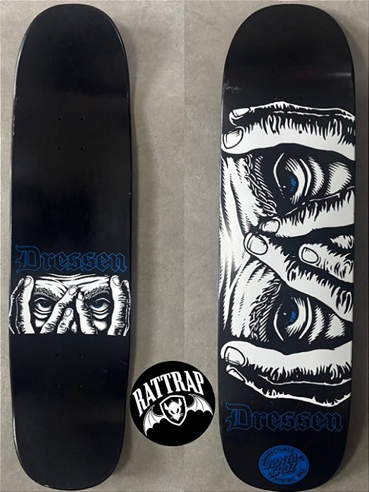 Eric Dressen Eyes Deck Santa Cruz 2010