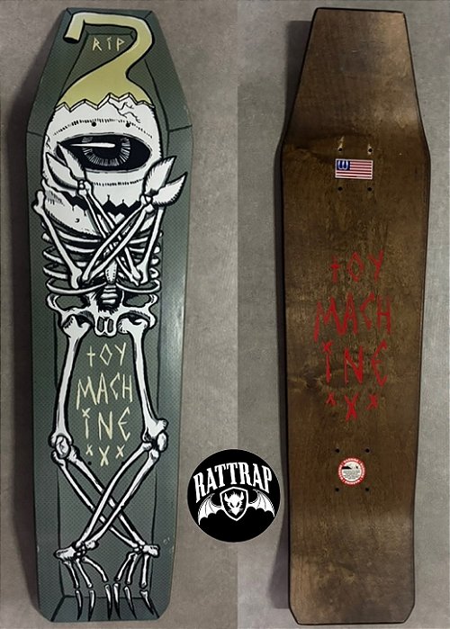 TOY MACHINE “COFFIN DECK” SPECIAL HALLOWEEN YEAR 2010