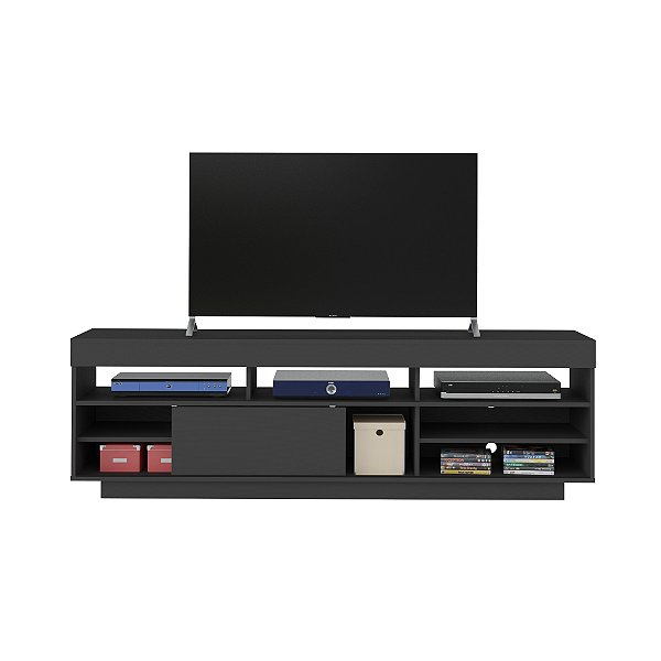 Rack 180cm para TV até 75 Polegadas Treviso - Preto