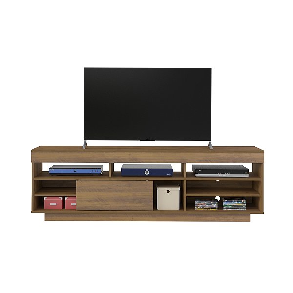 Rack 180cm para TV até 75 Polegadas Treviso - Pinho