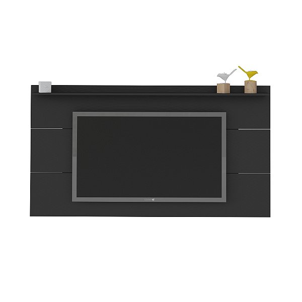 Painel de TV 180cm até 60 Polegadas Slim - Preto