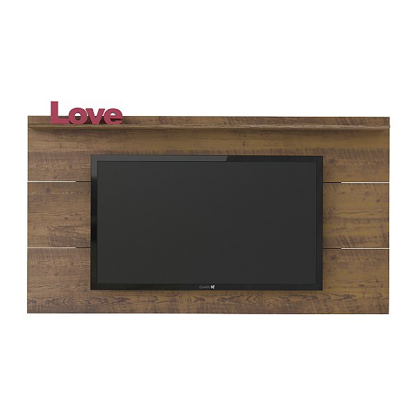 Painel de TV 180cm até 60 Polegadas Slim - Pinho