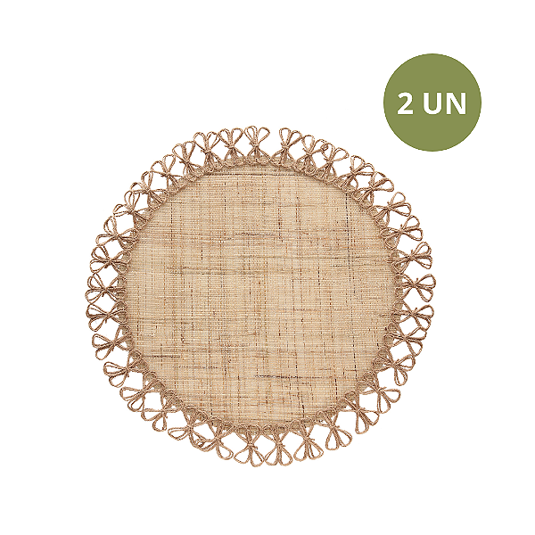 SET COM 2 JOGOS AMERICANOS RAMI LOOP NATURAL