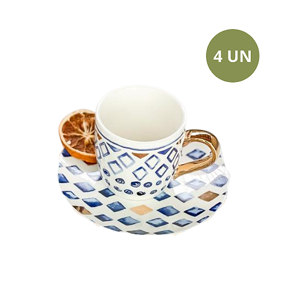 SET COM 2 XÍCARAS COM PIRES ROYAL