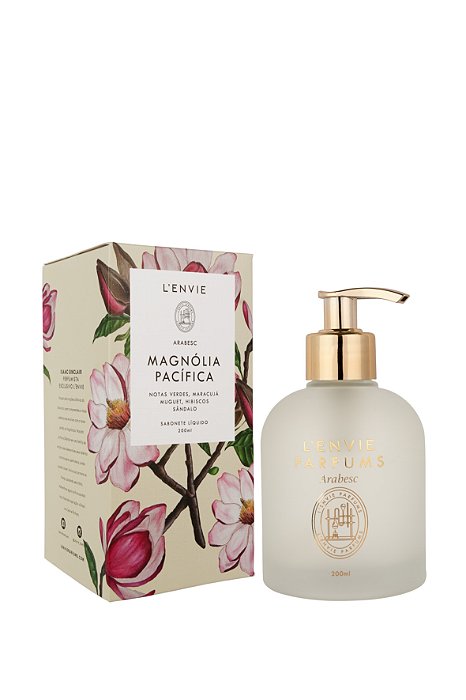 SABONETE LÍQUIDO - MAGNÓLIA PACÍFICA - 200ML