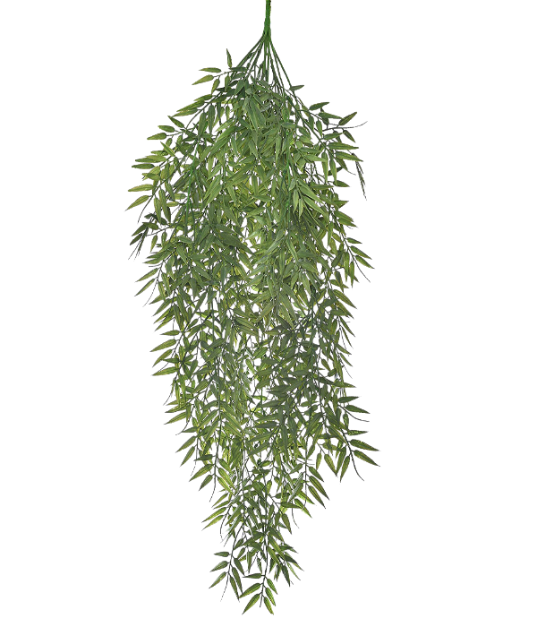 PENDENTE DE FOLHAS VERDE X12