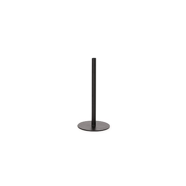 VASO SOLITÁRIO EM METAL PRETO