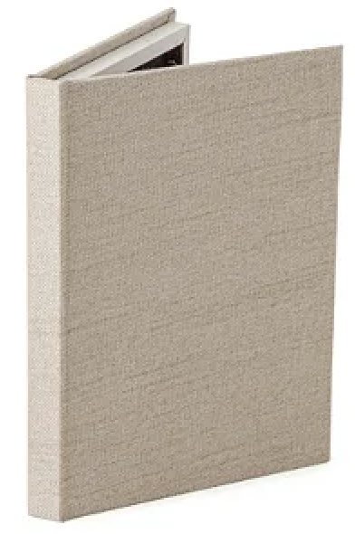 CAIXA LIVRO LINHO