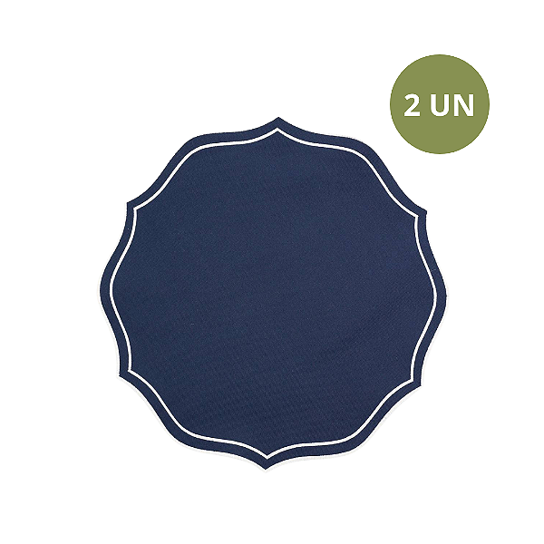 SET COM 2 JOGOS AMERICANOS GIRO AZUL MARINHO