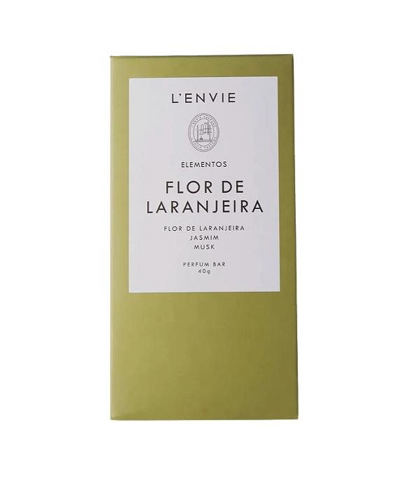 BARRA DE CERA PERFUMADA - FLOR DE LARANJEIRA - 40G
