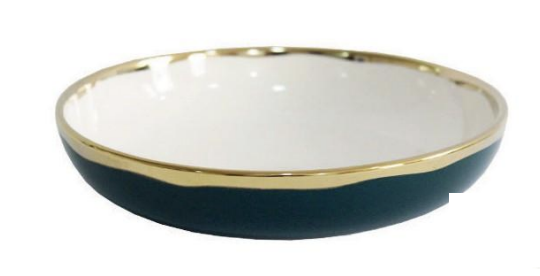 BOWL GREEN&GOLD