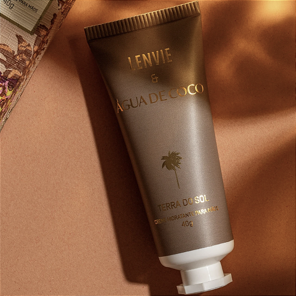 CREME PARA AS MÃOS TERRA DO SOL E ÁGUA DE COCO - 40G