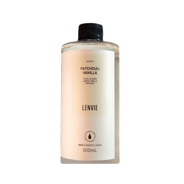 REFIL SABONETE LÍQUIDO - PATCHOULI VANILLA - 500ML
