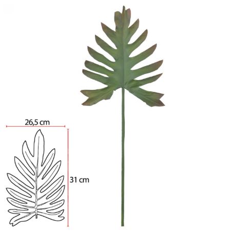 FOLHA PHILO VERDE OUTONO 75cm