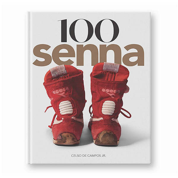 LIVRO 100 SENNA - EDIÇÃO ESPECIAL - CAPA BOTA