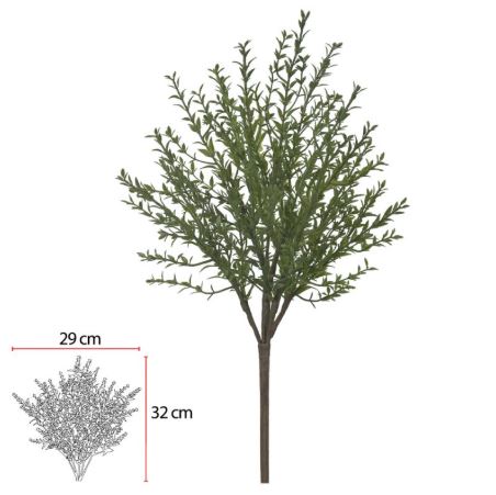 HASTE GRASS VERDE 45cm