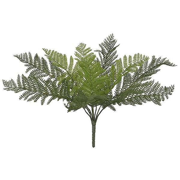 FOLHAGEM SAMAMBAIA TOQUE REAL - VERDE