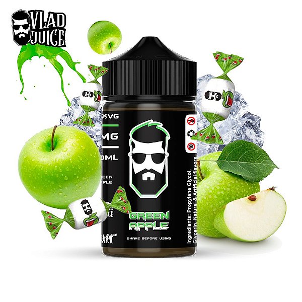 Green Apple 100ml 🍏🧊