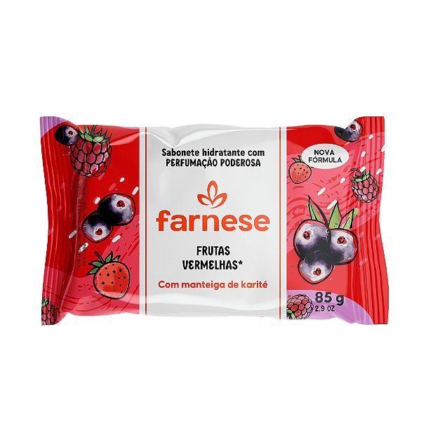 Sabonete Farnese Frutas Vermelhas 85g