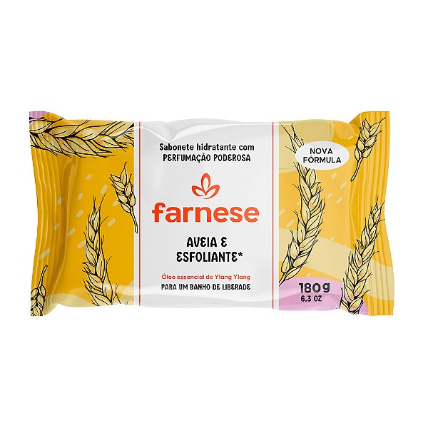 Sabonete Farnese Aveia e Esfoliante  180g