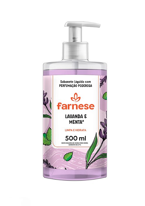 Sabonete Liquido Farnese Lavanda 500ml