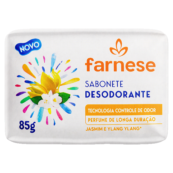 Sabonete Farnese Desodorante Jasmim E Ylang Ylang 85g