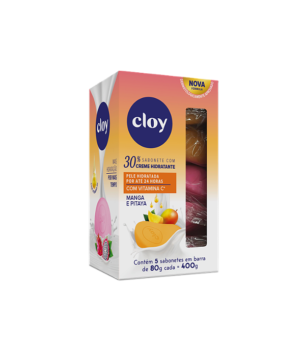 Sab. Cloy Creme Hidratante Vitamine-Ce 5x80g