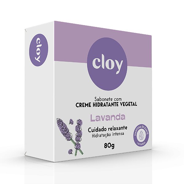 Sab. Cloy Beauty Bar English Lavender 80g