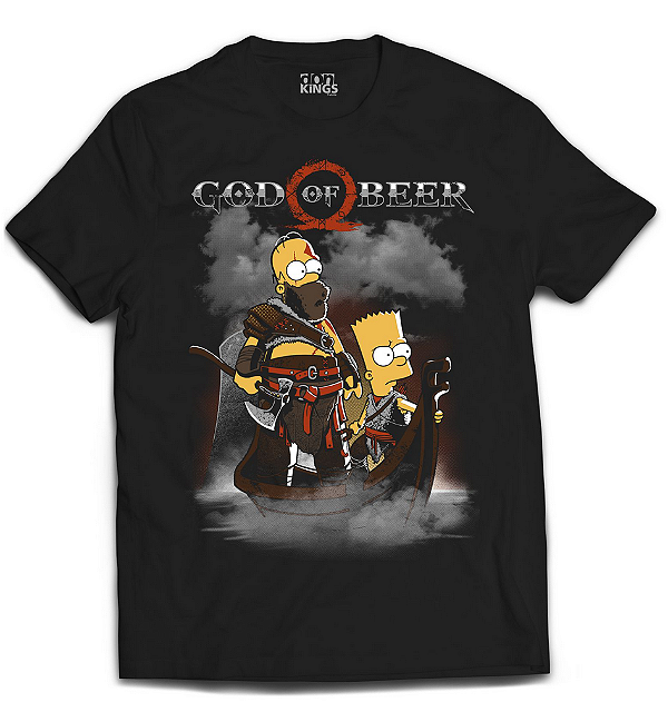 Camiseta Simpsons - God of Beer