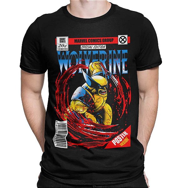 camisetas wolverine marvel