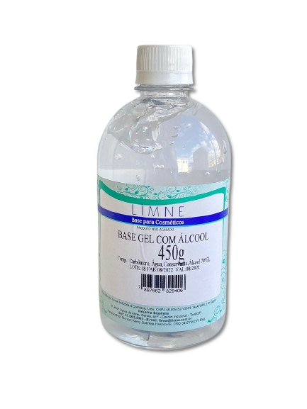 BASE GEL C/ ALCOOL 450 G (TEXTURA GROSSA)