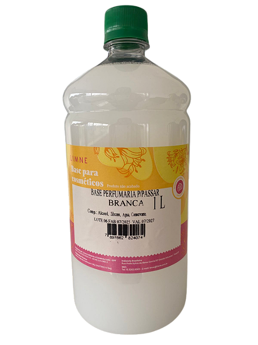 BASE PERFUMARIA P/ PASSAR BRANCA (ANTIGA ÁGUA DE PASSAR BRANCA) 1L