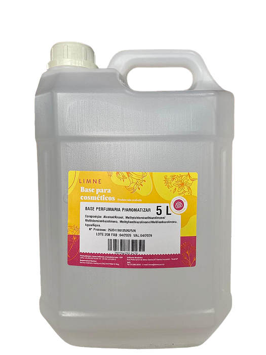 BASE PERFUMARIA P/ AROMATIZAR (ANTIGA BASE P/ AROMATIZADOR) 5L