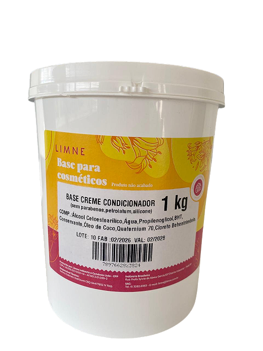 BASE CONDICIONADOR S/ SULFATO E S/ PARABENO 1/1 1KG