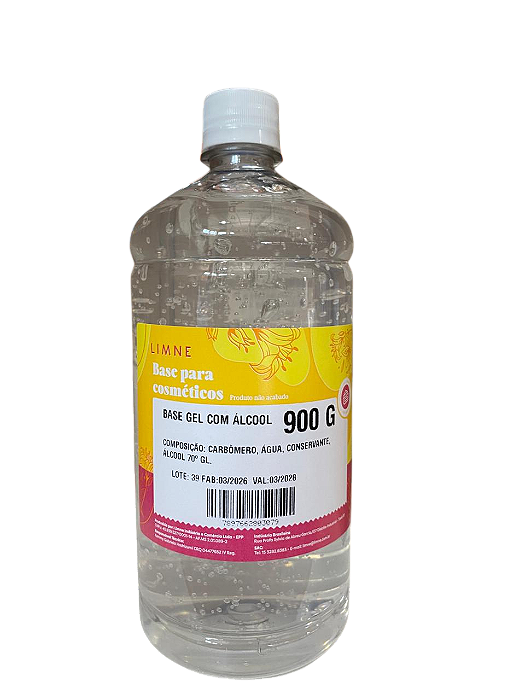 BASE GEL C/ ALCOOL 900 G (TEXTURA GROSSA)