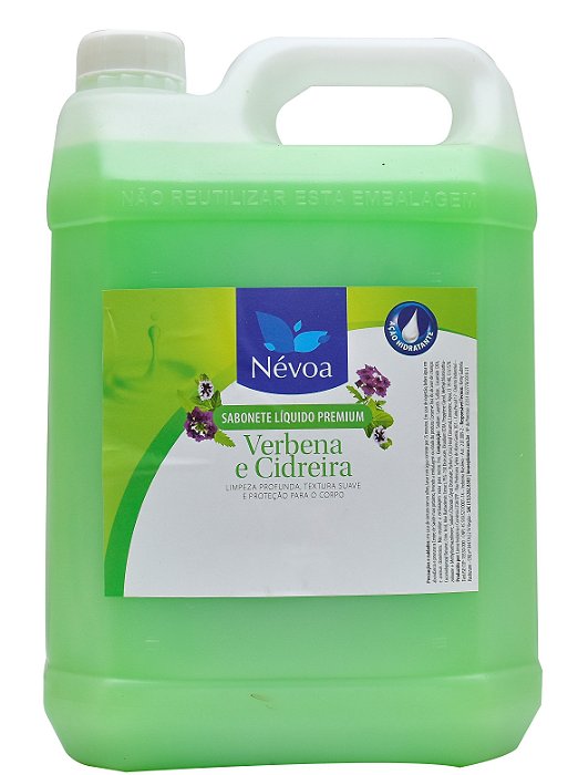 SABONETE LIQUIDO PREMIUM NÉVOA VERBENA COM CIDREIRA 5 L