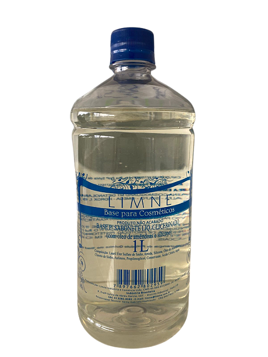 BASE SABONETE LÍQUIDO GLICERINADO C/ ÓLEOS E SILICONE 1L