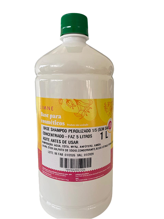 BASE SHAMPOO SEM SAL 1/5 PÉROLA