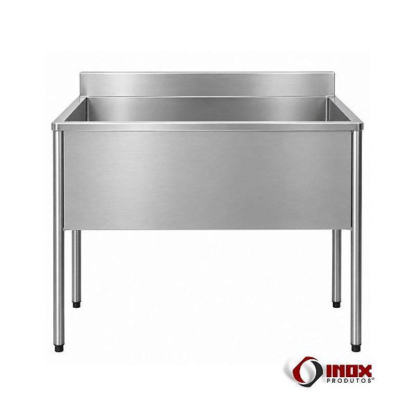 Pia 46 - Pia / Tanque Industrial Inox Cuba Funda