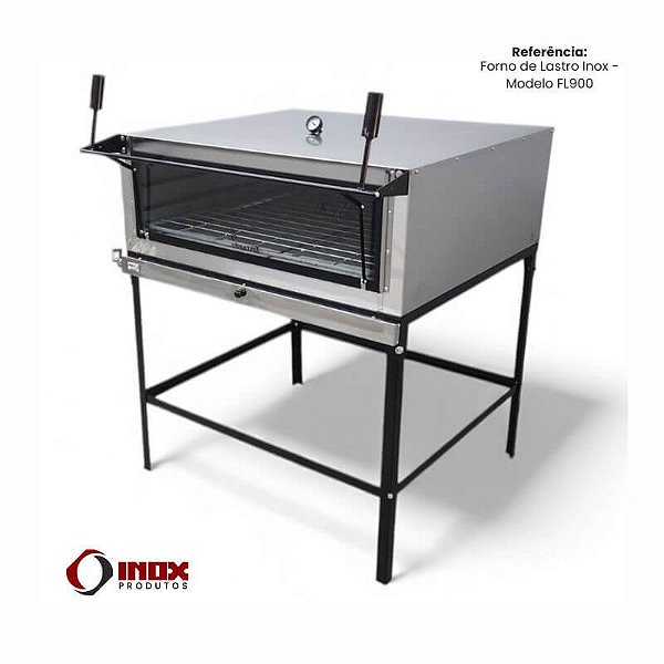 Forno de Lastro Inox 430 – Modelo FL900