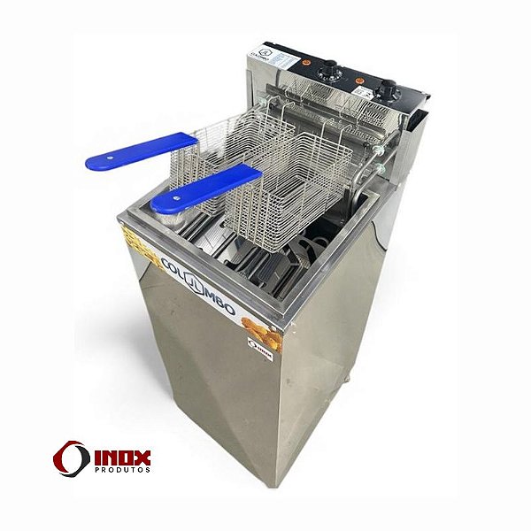 Fritadeira Elétrica Água e Óleo Inox 18 Litros – 5000W | Modelo 148101