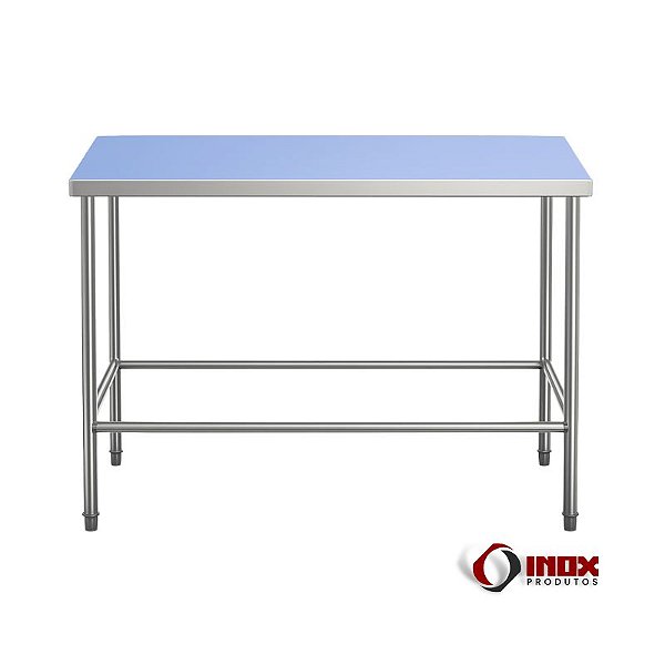 Mesa Industrial Inox Contaventada - M03 | 304 ou 430