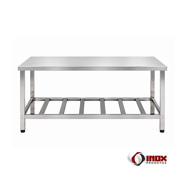 Mesa M85 – Mesa Industrial Inox Desmontável Linha Leve