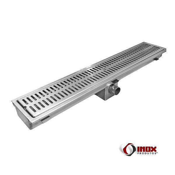 Ralo Classic Com Sifão Inox Com Saída Em Baixo No Centro