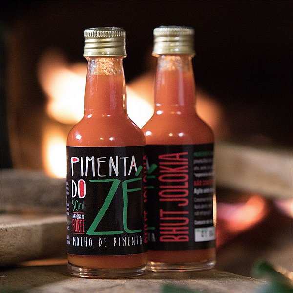 Molho de Pimenta Bhut Jolokia Orgânico