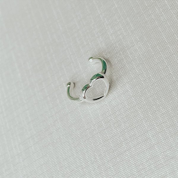 Piercing Fake Coração Vazado